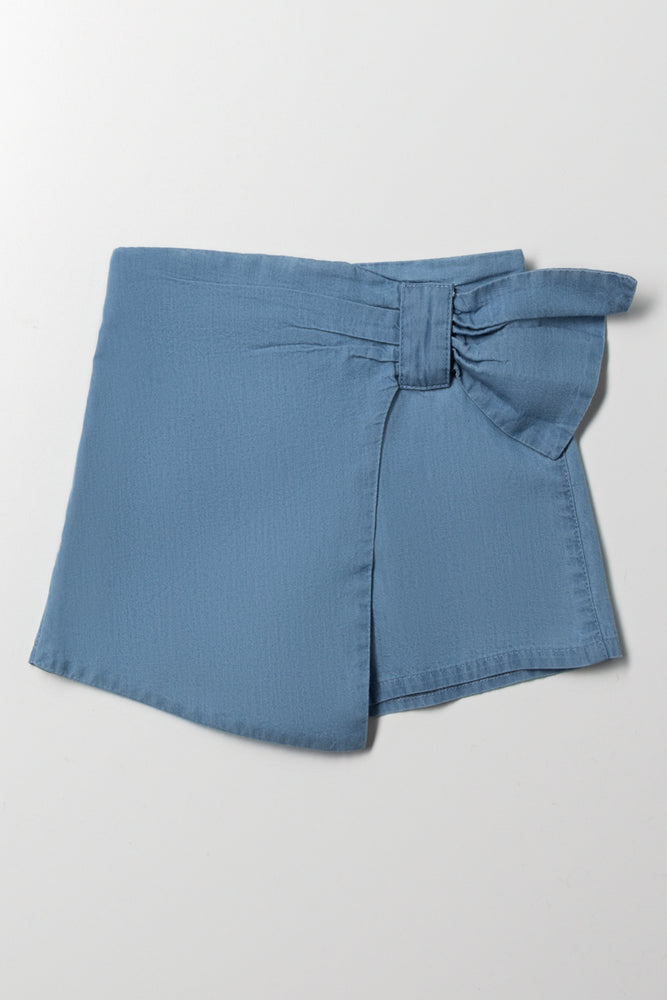 Bow Skort Blue