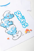 Smurfs Short Sleeve T-Shirt White (1)