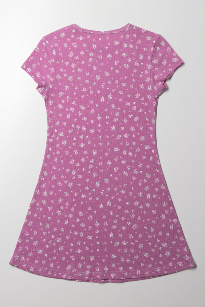 Skater Dress Pink (2)