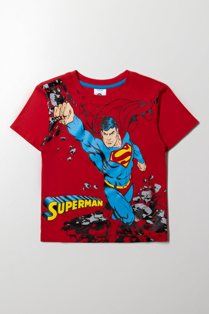 Superman T-Shirt Red