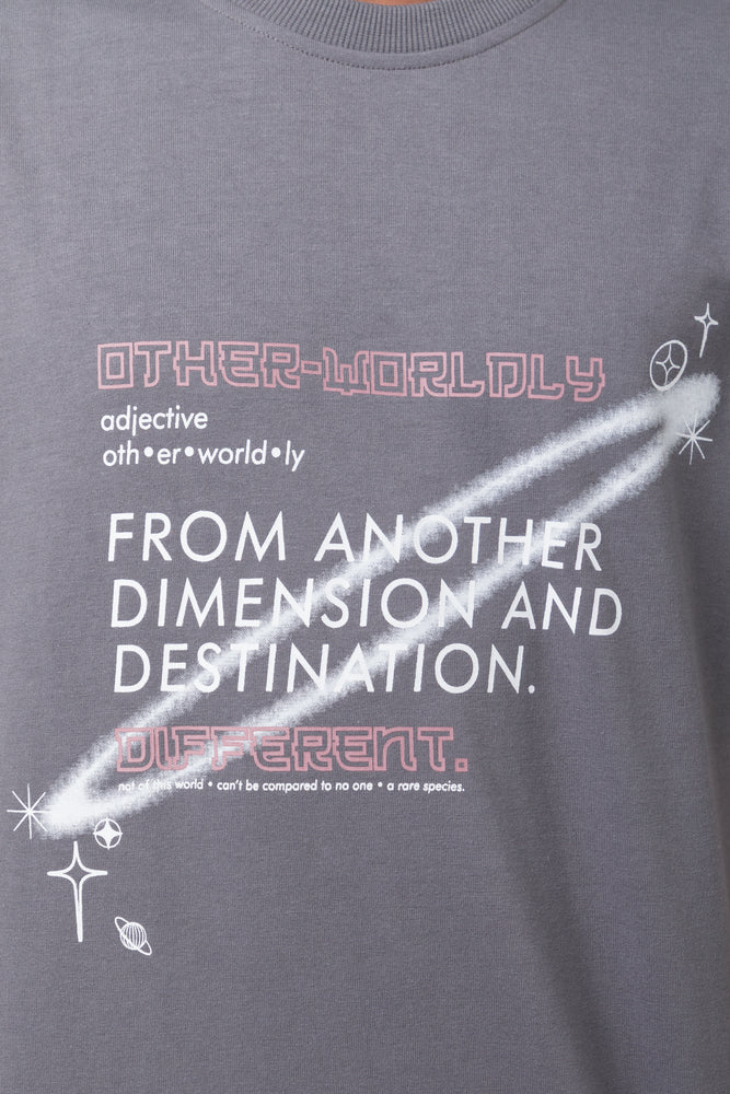 Short Sleeve T-Shirt Dark Grey (3)