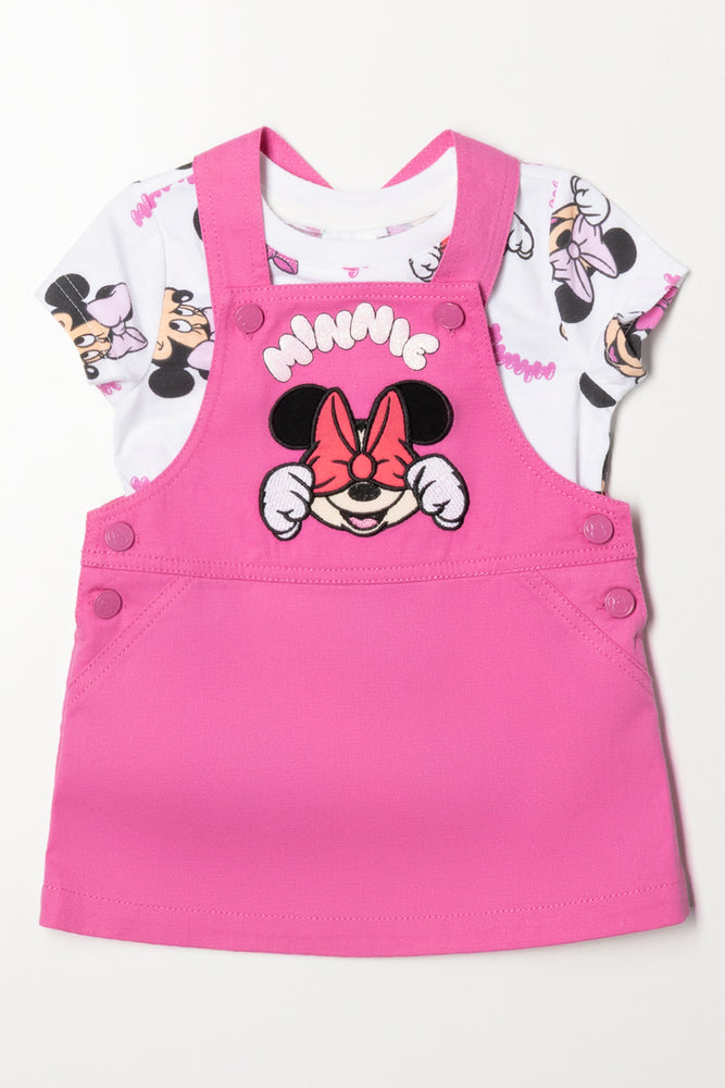 Minnie Mouse Pinni Set Pink