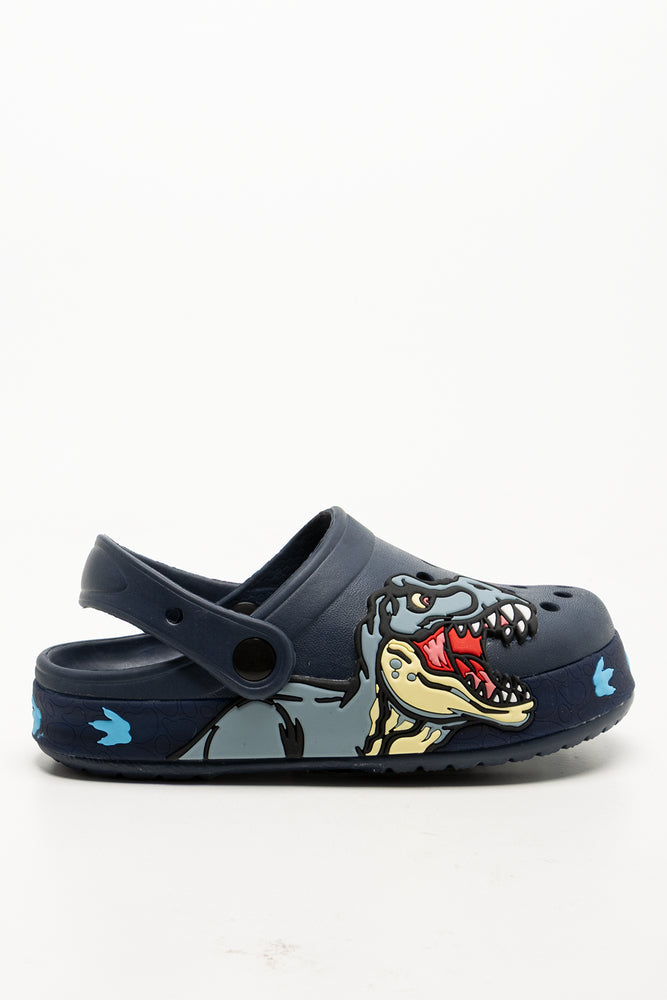 Light Up Clogs Navy