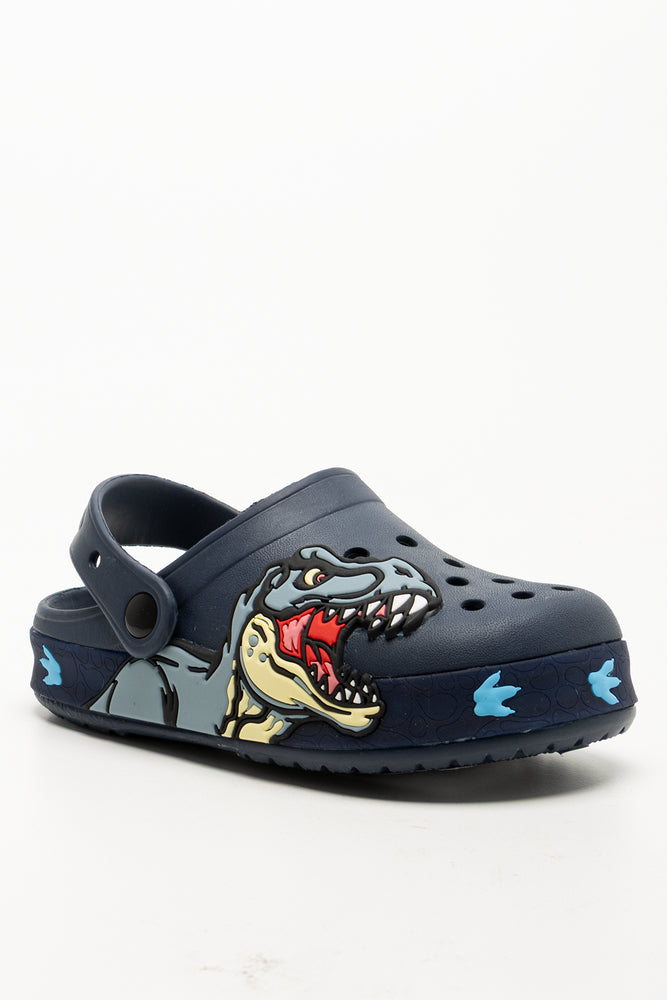 Light Up Clogs Navy