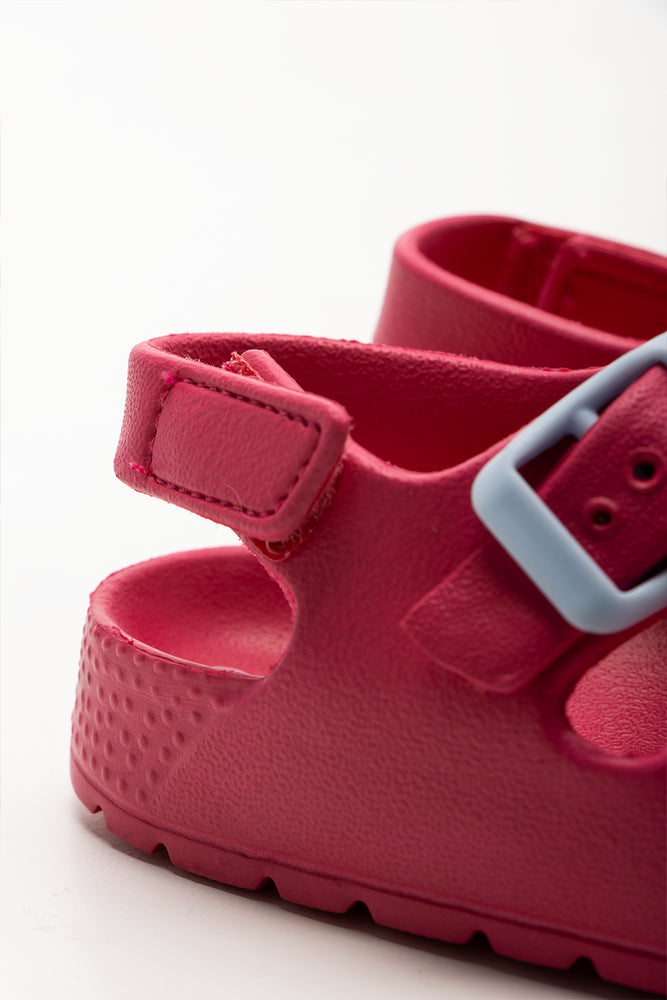 Double Band Sandals Pink (3)
