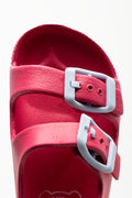 Double Band Sandals Pink (4)
