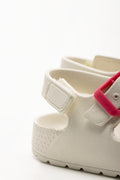 Double Buckle Sandals Cream (3)