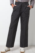 Cargo Pants With Zip Detail Black (1)