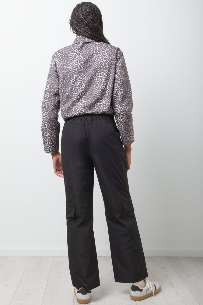 Cargo Pants With Zip Detail Black (3)