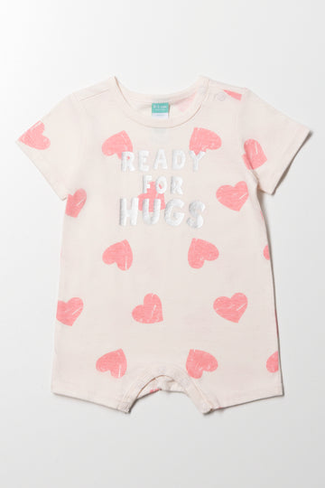 Ready For Hugs Romper Cream