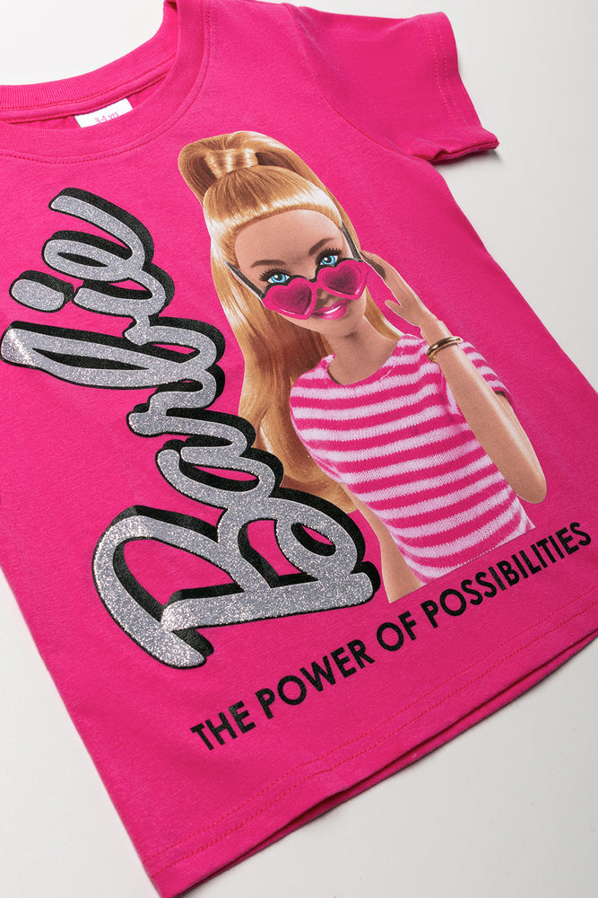 Barbie 3 Pack T-Shirts Black, White And Pink