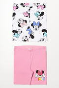 Minnie Mouse 2 Pack Cycling Shorts Pink