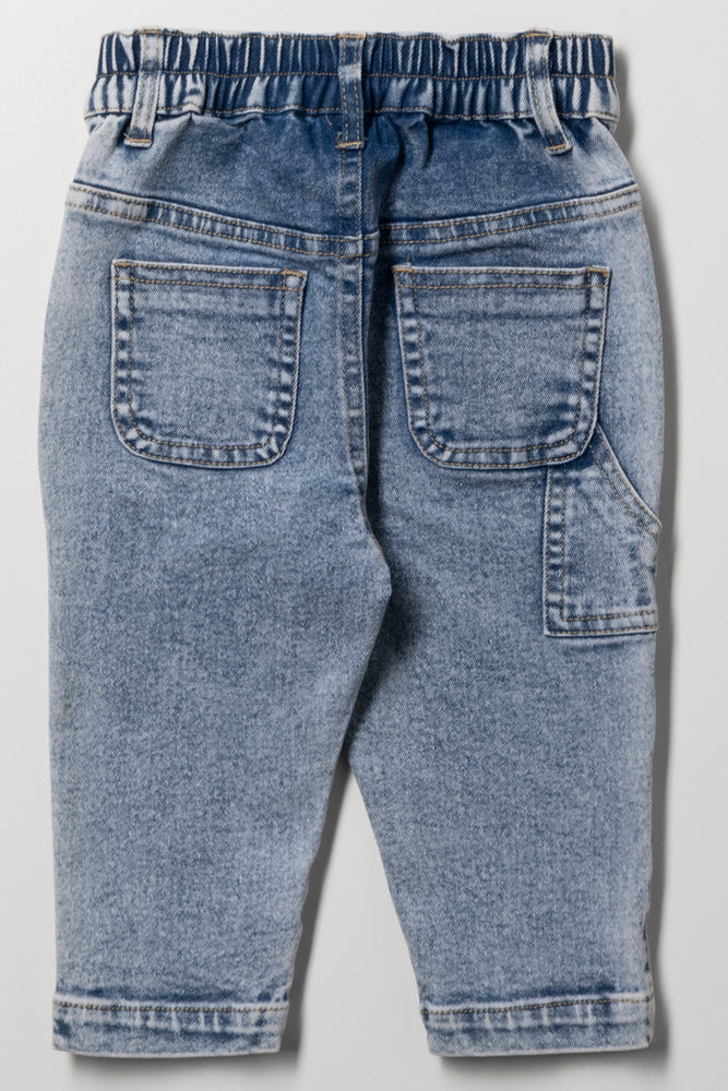 Carpenter Denim Jeans Light Blue (2)
