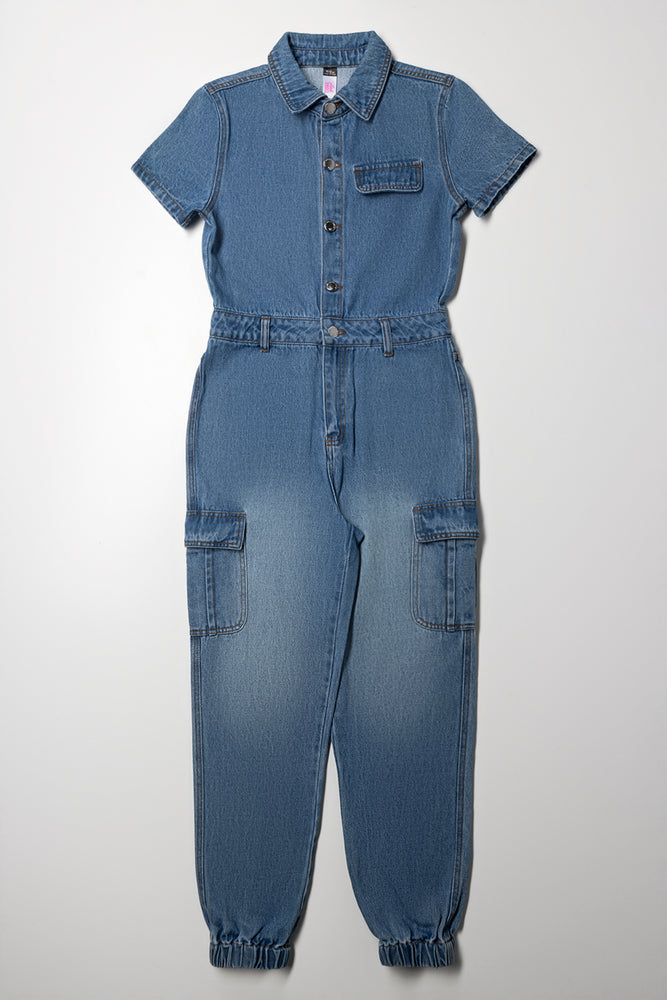 Denim Jumpsuit Blue