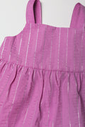A-Line Bow Dress Lilac (1)