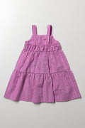A-Line Bow Dress Lilac (2)