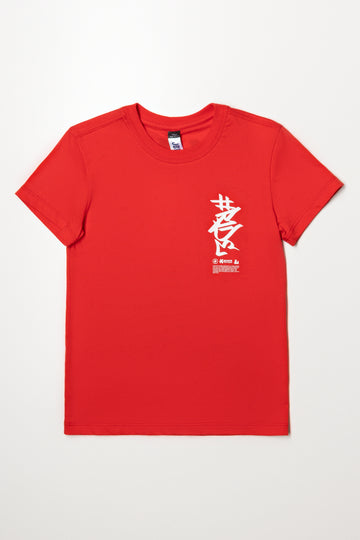 Skate Short Sleeve T-Shirt Red