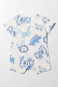 New To The Crew Romper Cream (2)