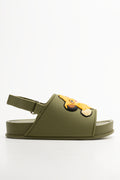 Simba Slides Dark Green And Yellow (1)