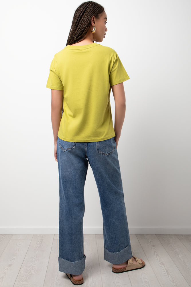 Short Sleeve T-Shirt Yellow (2)