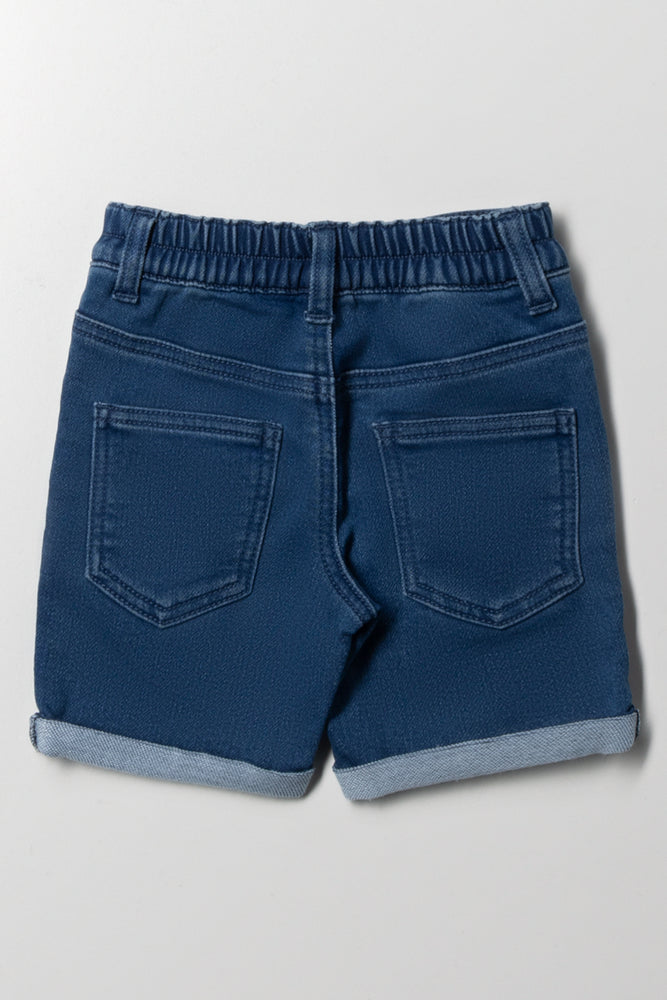 Avengers Denim Shorts Blue (3)