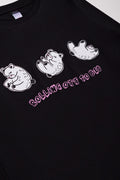 Bear Pyjamas Black And Pink (1)