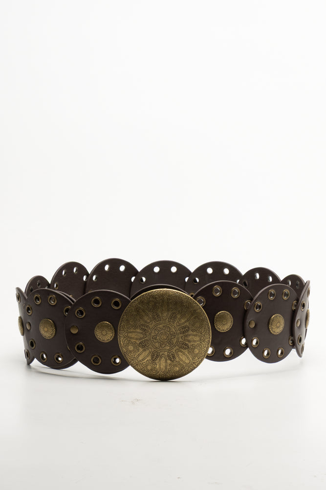 Coin Belt Brown
