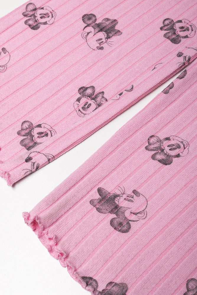 Minnie Mouse Pyjama Set Pink (2)