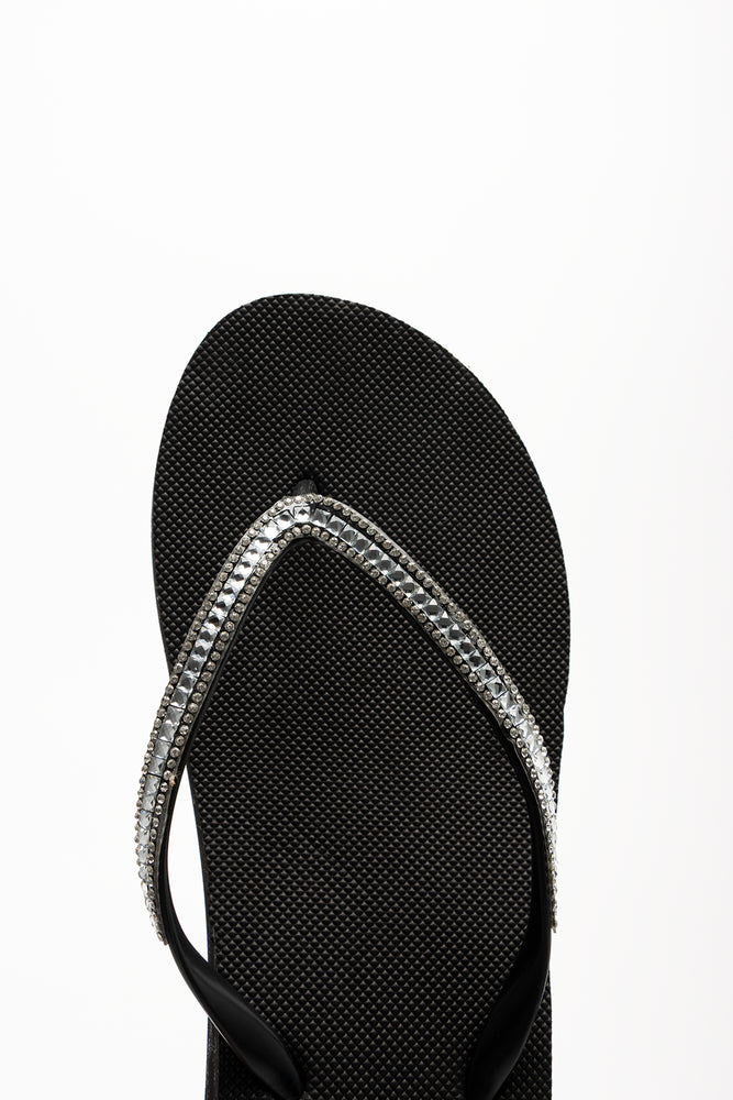Platform Flip Flop Black (4)