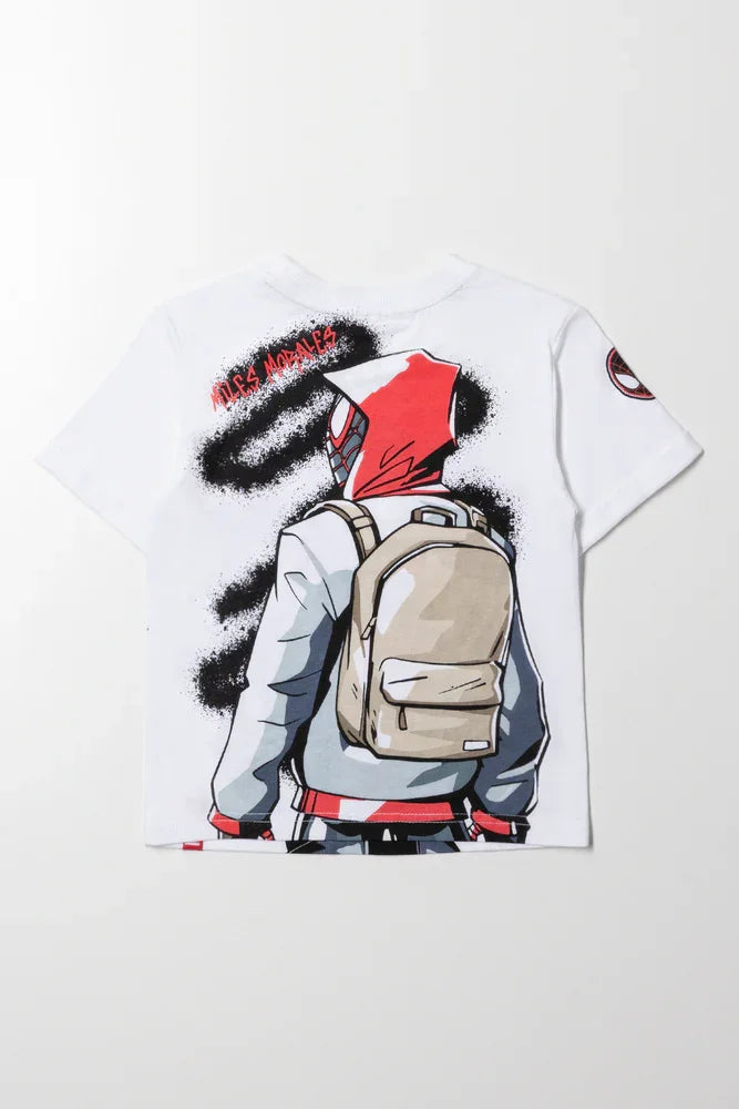 Spider-Man T-Shirt White (3)