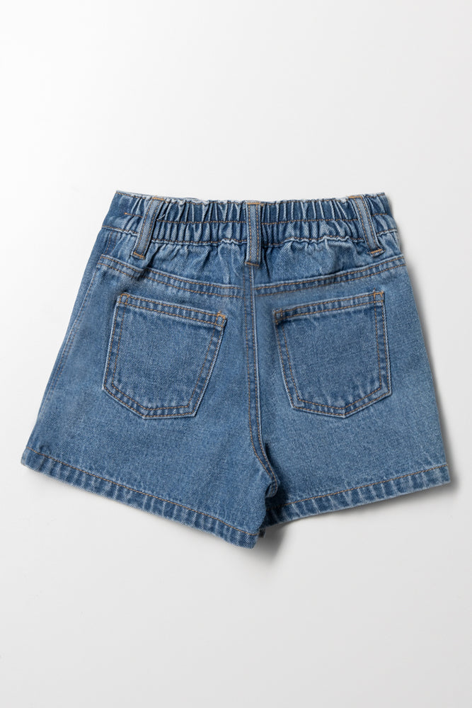 Denim Skort Blue (2)
