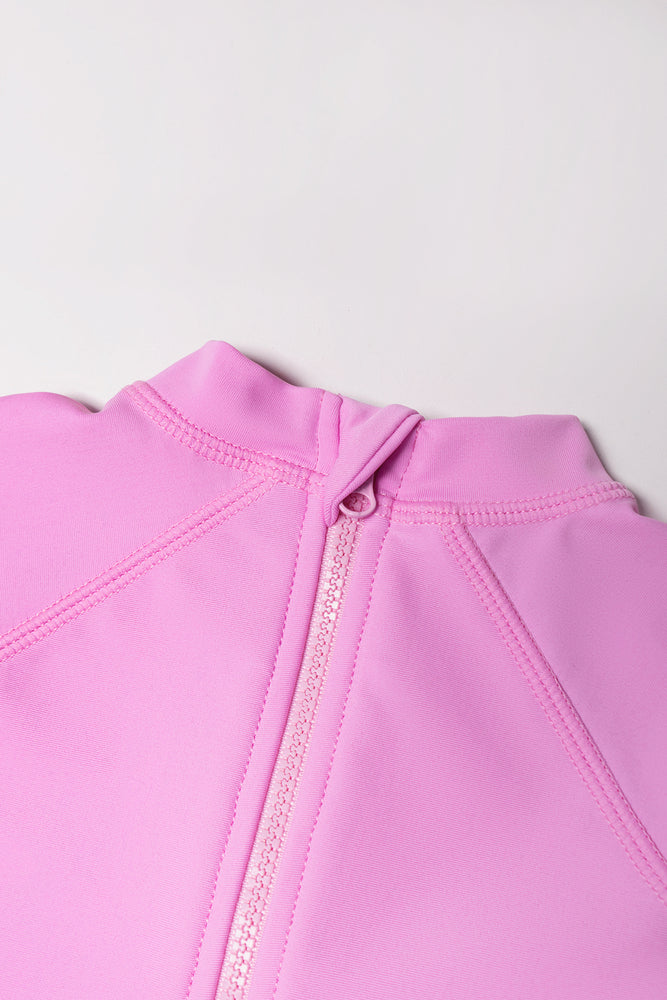 Paw Patrol Long Sleeve Swimsuit Pink (2)