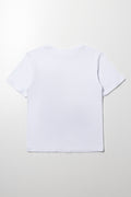Spider-Man Short Sleeve T-Shirt White (2)