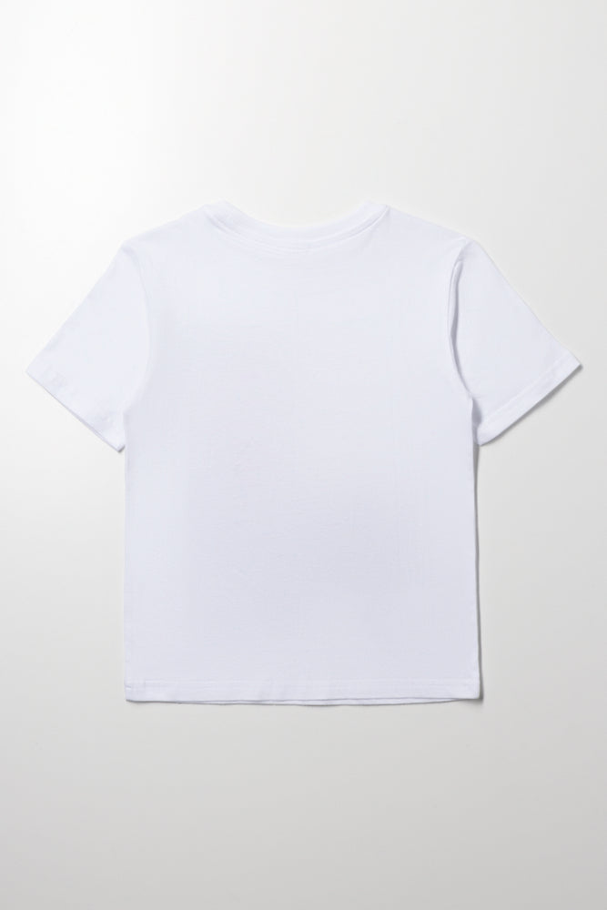 Spider-Man Short Sleeve T-Shirt White (2)