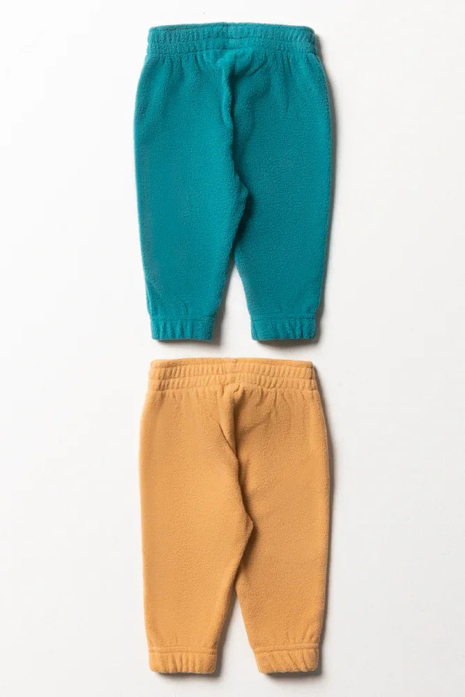 2 Pack Track Pants Blue And Natural (2)