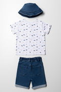 3 Piece Henley Set White And Blue (4)
