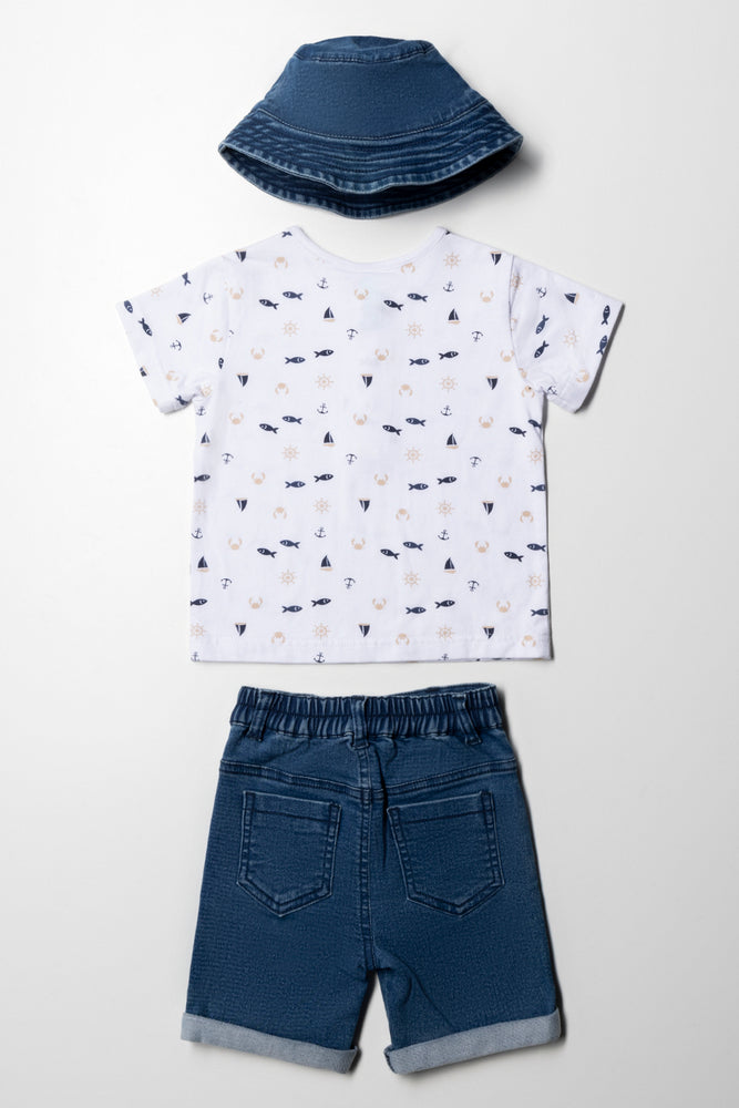 3 Piece Henley Set White And Blue (4)