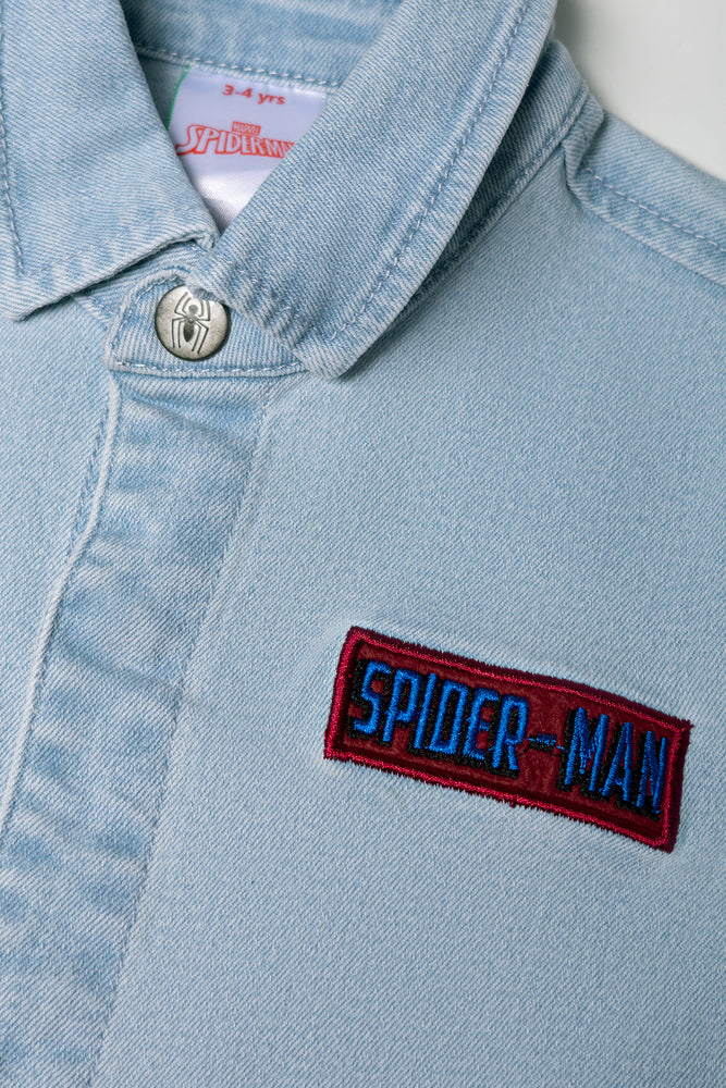 Spider-Man Denim Boilersuit Blue (1)