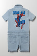 Spider-Man Denim Boilersuit Blue (2)