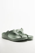 Thong Moulded Sandals Light Green