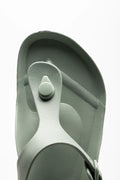 Thong Moulded Sandals Light Green (4)