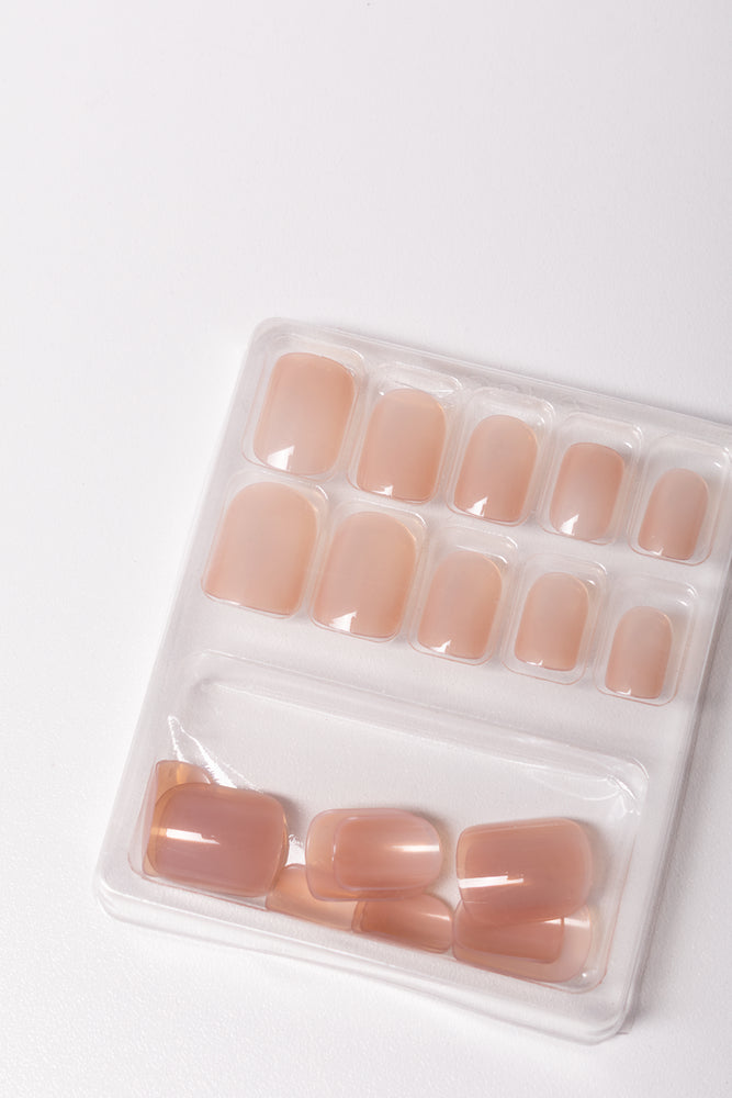 Natural Press On Nails