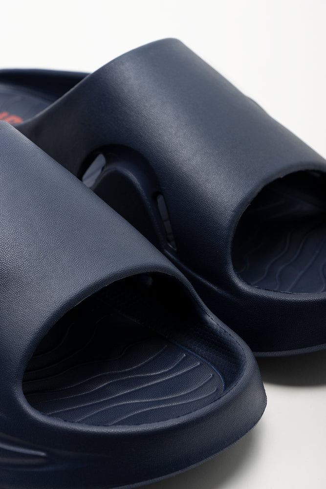 Moulded Slides Navy (2)