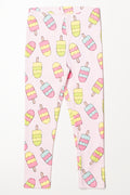 Ice Cream Leggings Light Pink