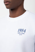 Loose Fit Short Sleeve T-Shirt White (3)