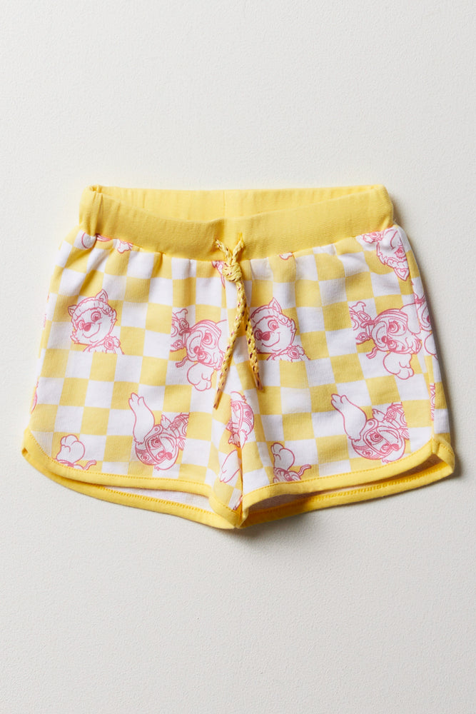 Paw Patrol Shorts Yellow