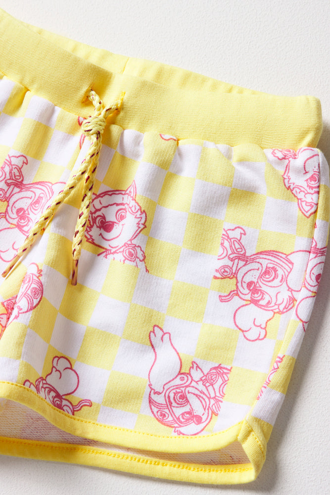 Paw Patrol Shorts Yellow