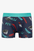 Superman 2 Pack Boxers Teal (1)