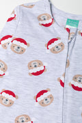 Christmas Babygrow Grey (1)