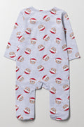Christmas Babygrow Grey (3)
